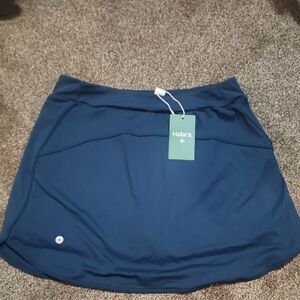 HALARA Women's Navy Mini Skirt